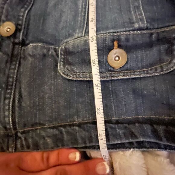 Vintage denim jean y2k ms lee jacket/coat plus size 2xl/3xl - Picture 5 of 14